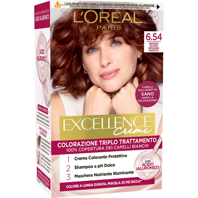 EXCELLENCE CREME N.6.54 BIONDO SCURO MOGANO RAMATO