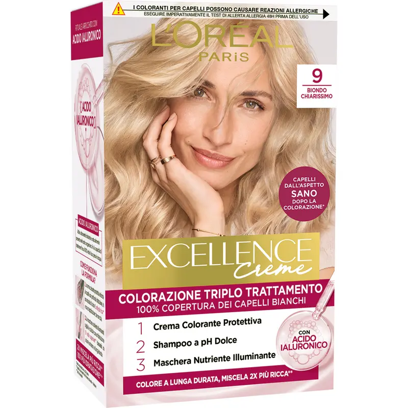 EXCELLENCE CREME N.9 BIONDO CHIARISSIMO