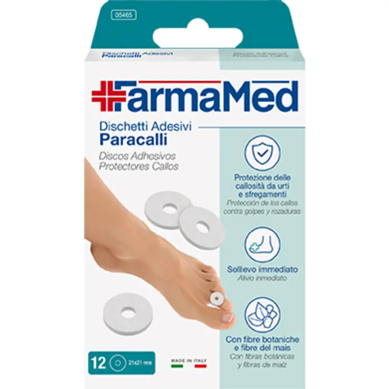 FARMAMED DISCHETTI ADESIVI PARACALLI 12 PEZZI