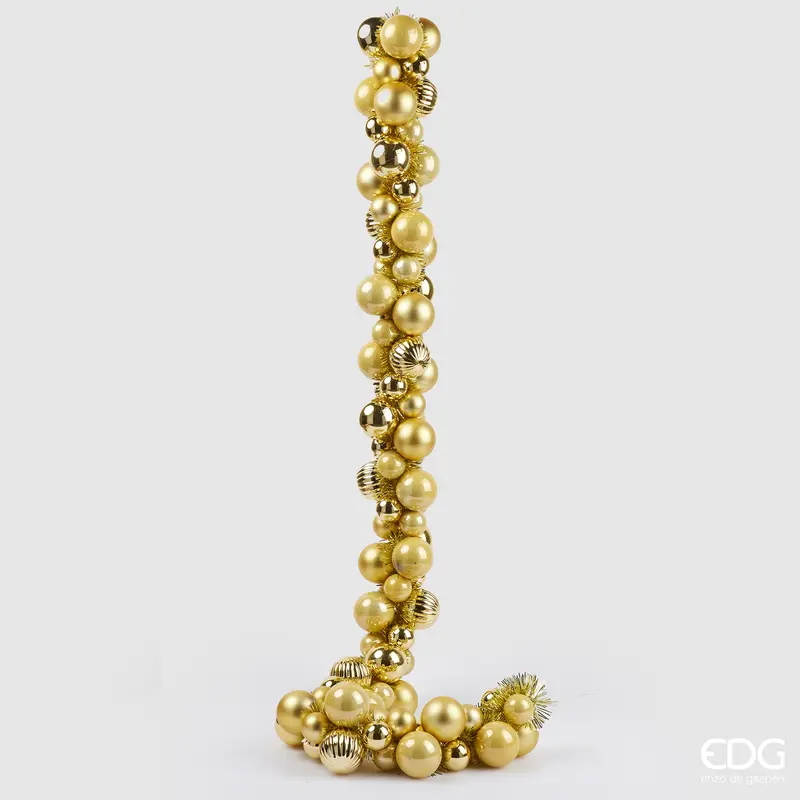 Festone natalizio pallemix oro | Rohome