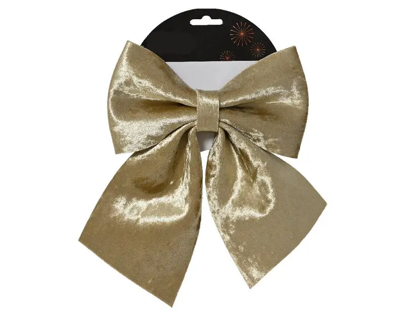 Fiocco in velluto colore oro h 34 | rohome
