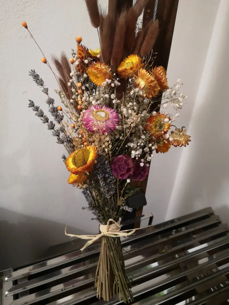 Fiori secchi composti