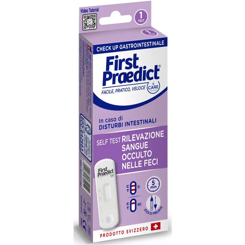 FIRST PRAEDICT SELF TEST RILEVAMENTO SANGUE OCCULTO NELLE FECI