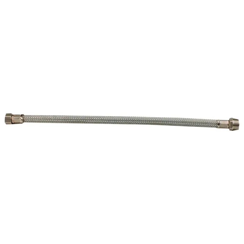 Flessibile Inox M 1/2 F 3/8 50 Cm 2 Pz - 5 Pl