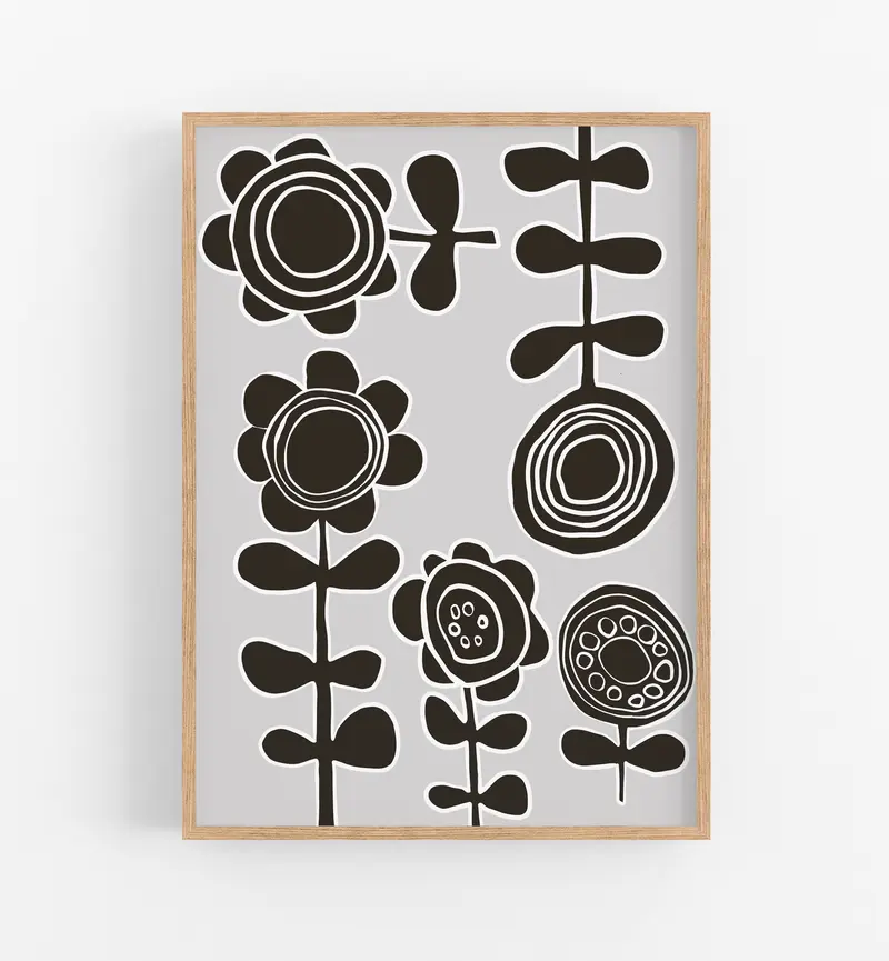 Flower Black