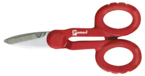 Forbici da Elettricista Melchioni 495110890 Acciaio Inox 145mm - Lame Micro-Dentate