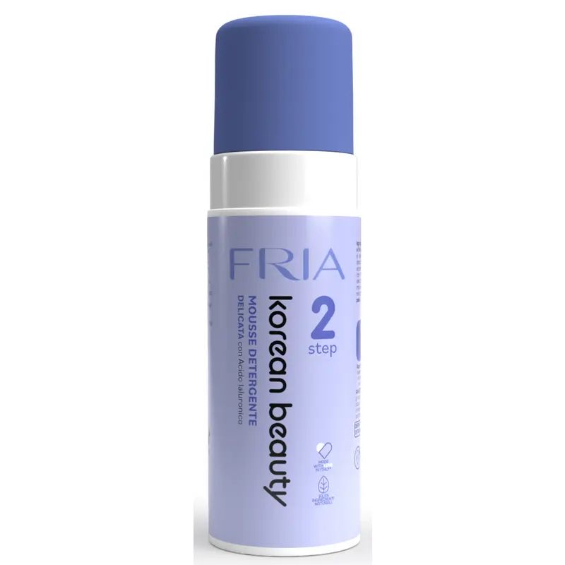 FRIA KOREAN BEAUTY MOUSSE DETERGENTE DELICATA CON ACIDO IALURONICO 150 ML