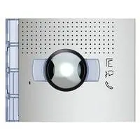 Frontale BTicino Terraneo 351301 - Audio/Video Grandangolare Base Allmetal