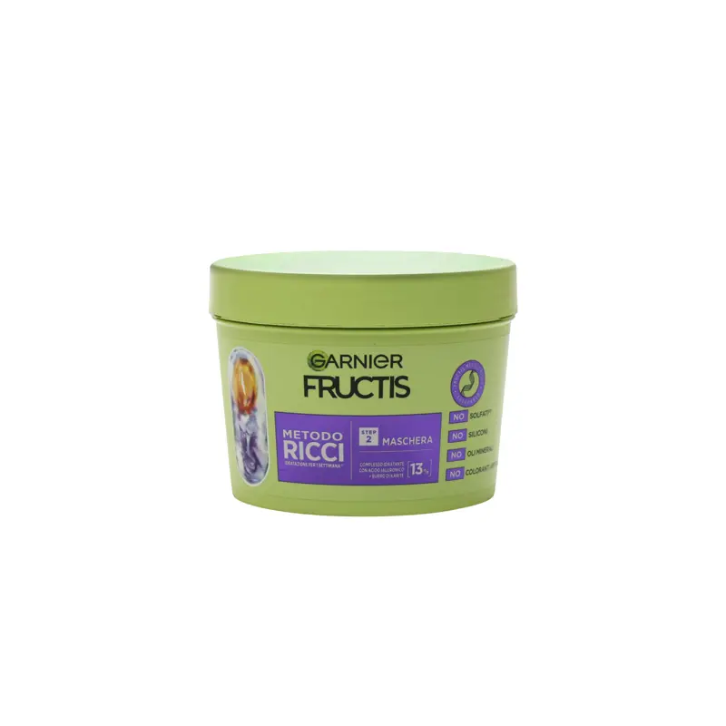FRUCTIS MASCHERA CAPELLI N°2 METODO RICCI VASO 370 ML