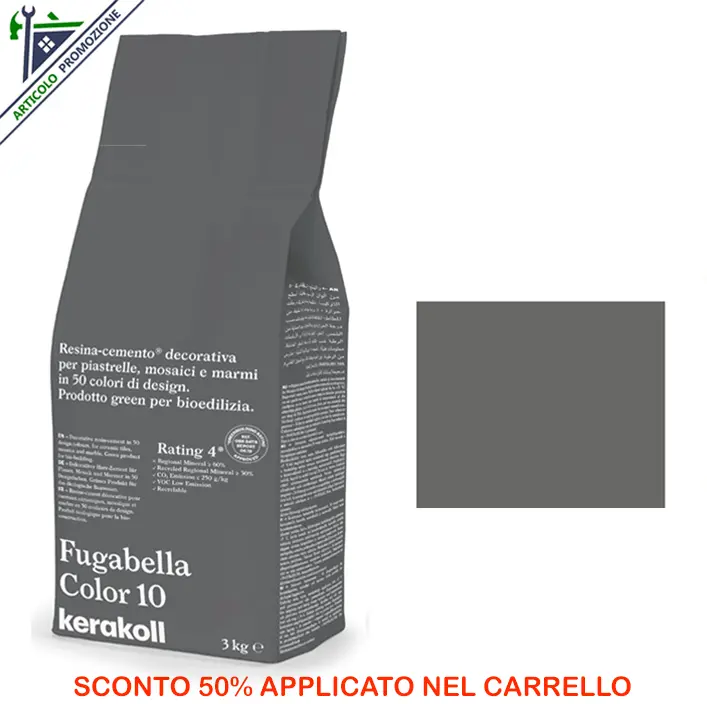 Fugabella Color 10 Kerakoll 3 Kg