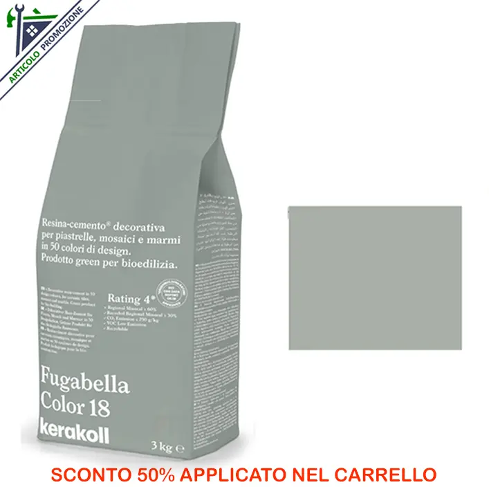 Fugabella Color 18 Kerakoll 3 Kg