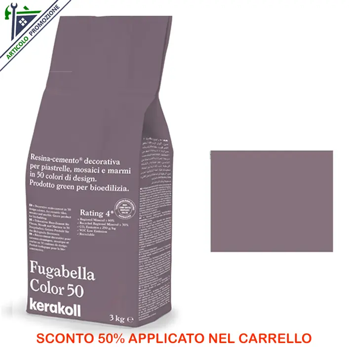 Fugabella Color 50 Kerakoll 3 Kg