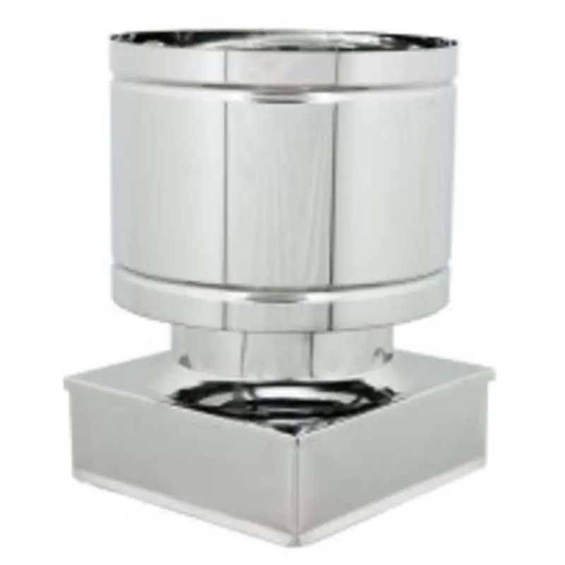 Fumaiolo A Botte Inox Aisi 304 42X42 Cm