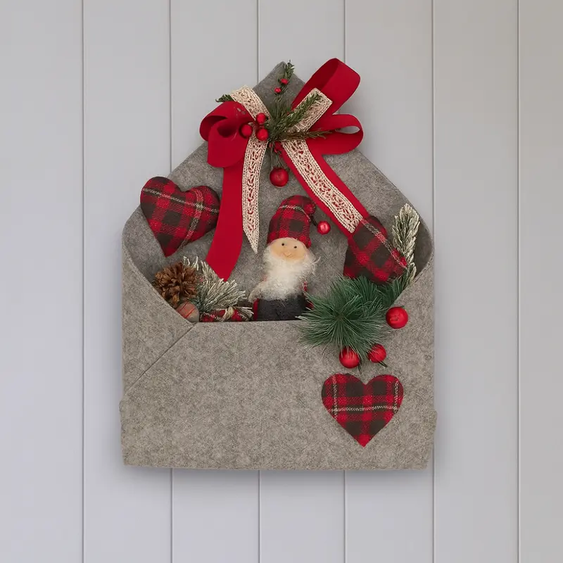 Fuoriporta Lettera Polo Nord – Decorazione Natale 47x34cm