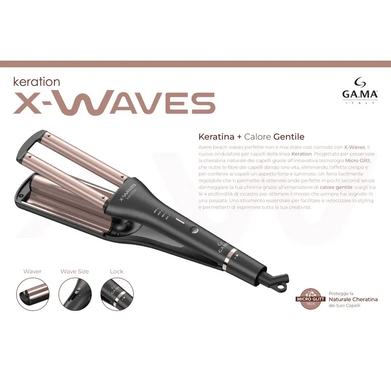 GAMA ONDULATORE X-WAVES KERATION CG4010