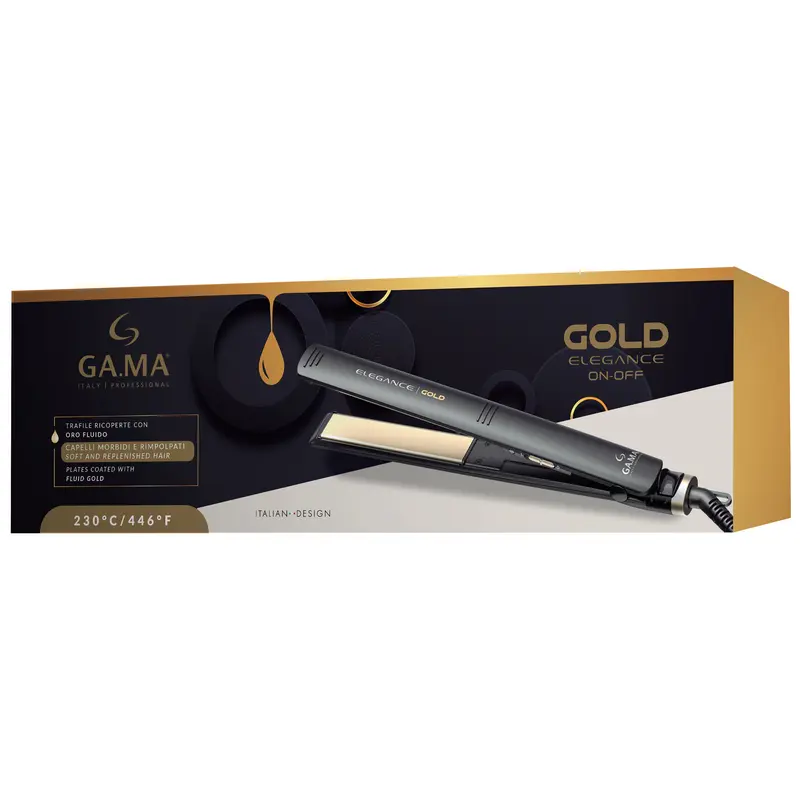 GAMA PIASTRA CAPELLI ELEGANCE GOLD
