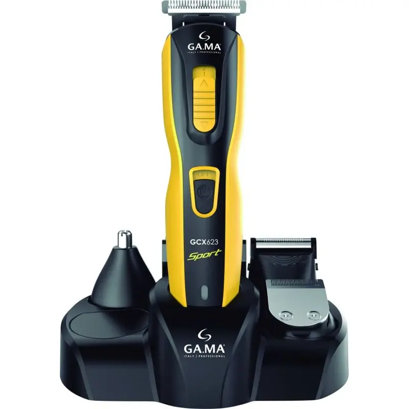 GAMA RASOIO MULTIFUNZIONE GCX623 SPORT CON 4 TESTINE INTERCAMBIABILI