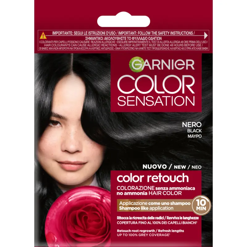 GARNIER COLOR SENSATION COLOR RETOUCH SENZA AMMONIACA NERO