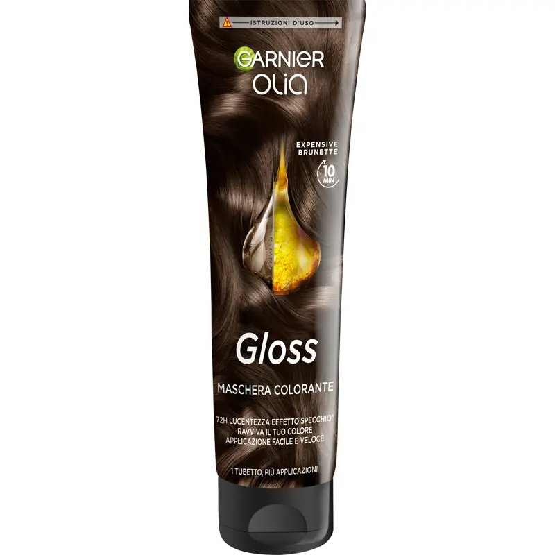 GARNIER OLIA GLOSS MASCHERA COLORANTE 72H EXPENSIVE BRUNETTE 150 ML