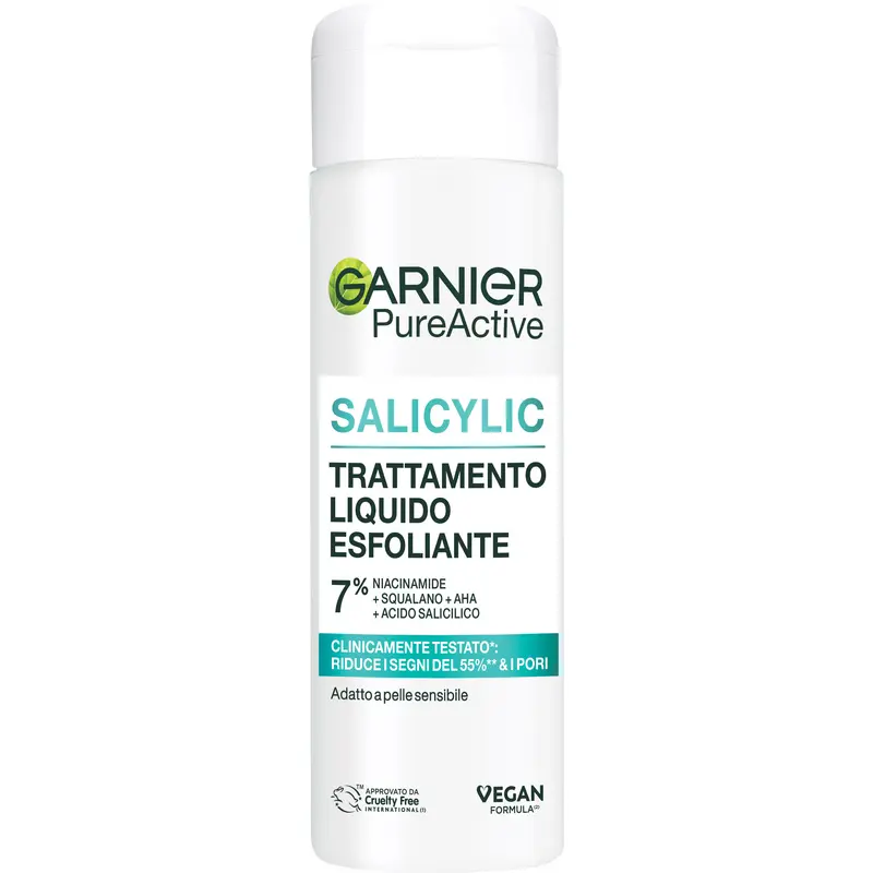 GARNIER PURE ACTIVE SALICYLIC LIQUID CARE EXFOLIATING 120 ML