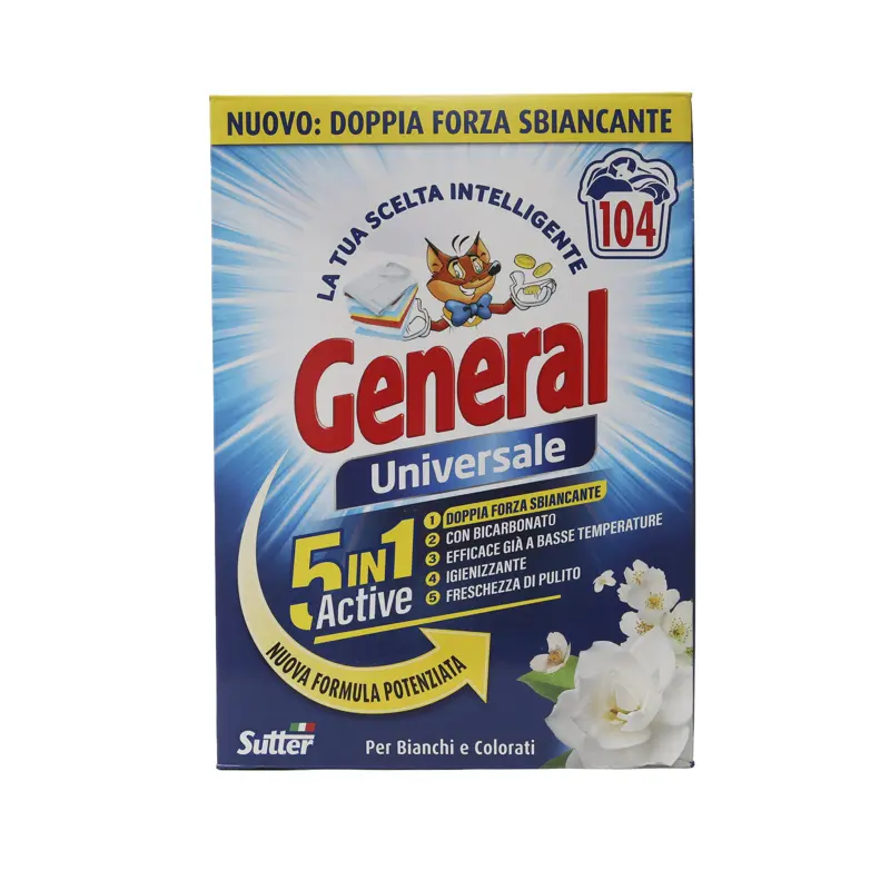 GENERAL FUSTO UNIVERSALE 5in1 104 MISURINI KG 4,680