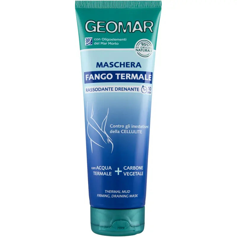 GEOMAR MASCHERA FANGO TERMALE RASSODANTE DRENANTE TUBO 250 ML