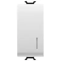 GEWISS GW10132 SERIE CHORUS PULSANTE 1P 16A ILLUMINABILE BIANCO