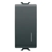 GEWISS GW12002 SERIE CHORUS INTERRUTTORE 1P 16A ILLUMINABILE NERO