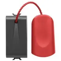 GEWISS GW12136 SERIE CHORUS PULSANTE 1P NA 16A A TIRANTE NERO