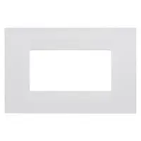 GEWISS GW16404TB SERIE CHORUS PLACCA GEO 4 MODULI BIANCO