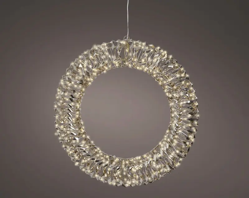 Ghirlanda con 600 micro led d.50cm effetto scintillante | rohome