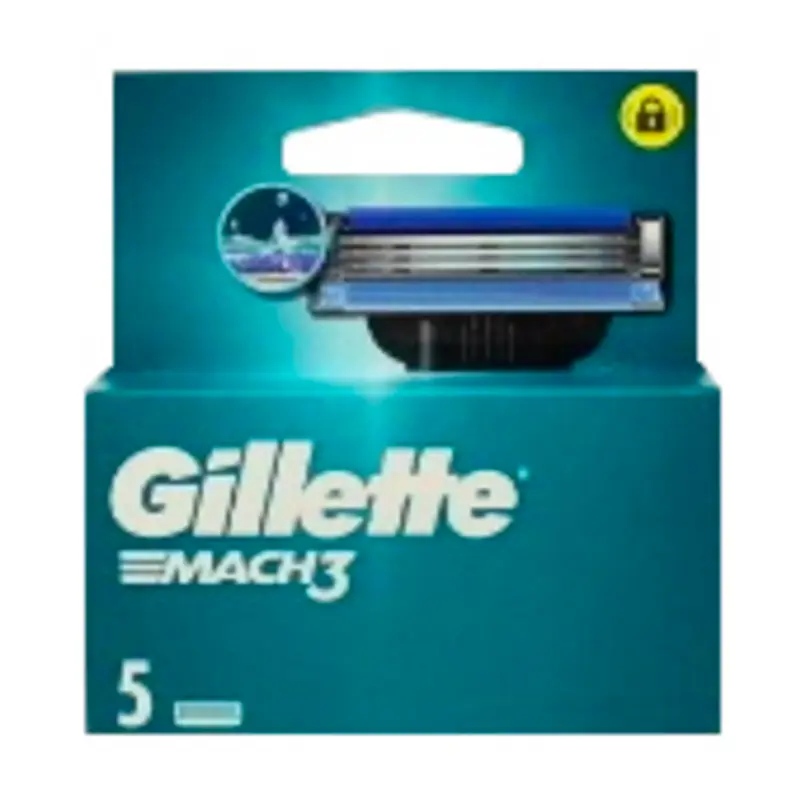 GILLETTE MACH3 RICAMBI 5 PEZZI