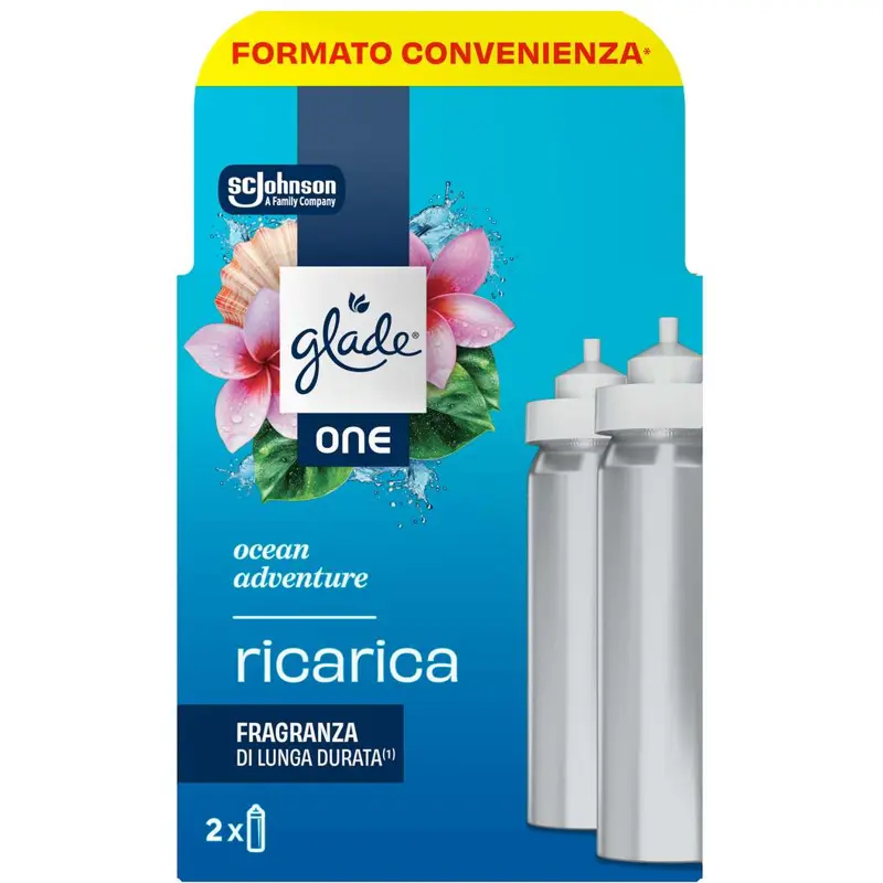 GLADE ONE RICARICA OCEAN 2 PEZZI DA 10 ML