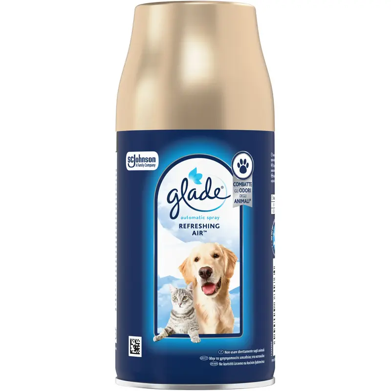 GLADE PET AUTOMATIC SPRAY RICARICA REFRESHING AIR 269 ML