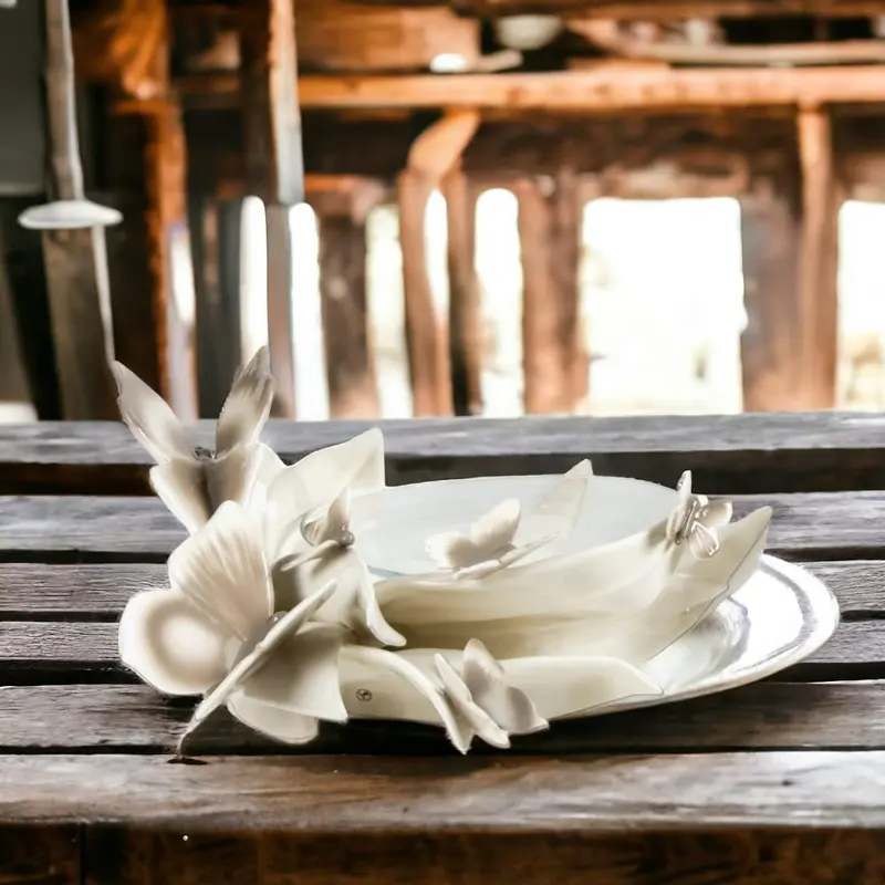 Gli Alberelli Centrotavola Farfalle 0713 - 50x30 cm