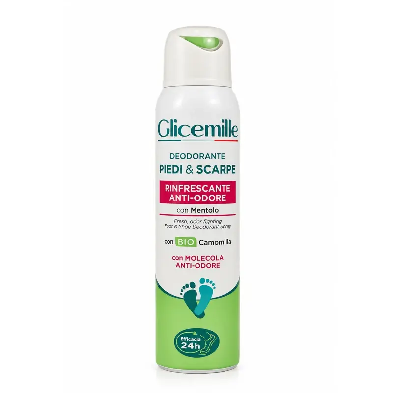 GLICEMILLE DEODORANTE SPRAY PIEDI & SCARPE RINFRESCANTE ANTI-ODORE 150 ML