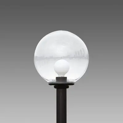 Globo DISANO 1350/TR320 Policarbonato Trasparente Ø320mm Max 70W E27 - Illuminazione Esterna