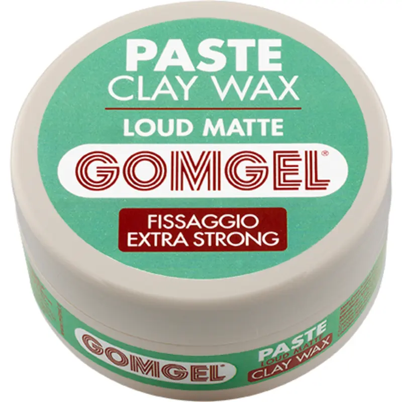 GOMGEL CERA CLAY WAX LOUD MATTE FISSAGGIO ESTRA STRONG 100 ML
