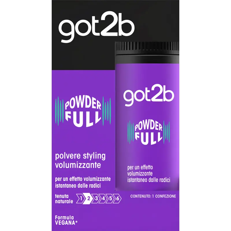 GOT2B POWDERFULL VOLUMIZING STYLING POWDER POLVERE STYLING VOLUMIZZANTE 10 GR.