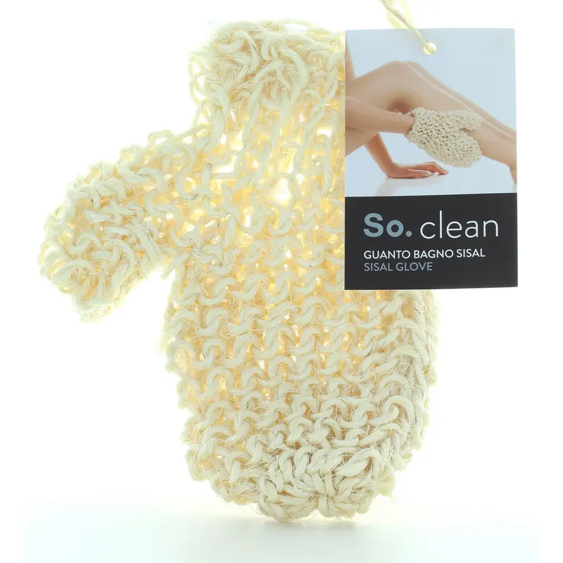 GUANTO BAGNO IN SISAL