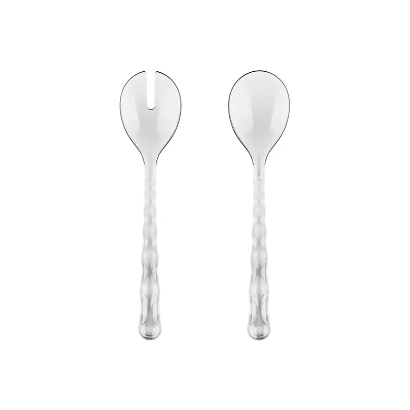 Guzzini - Posate per insalata Vanity trasparente | Rohome