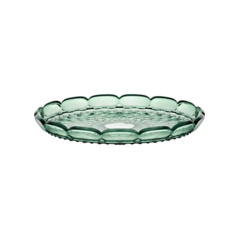 Guzzini - Vassoio Vanity verde trasparente | Rohome