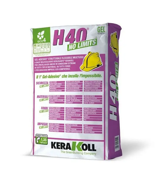 H40 NO LIMITS Bianco Kg 25 - Kerakoll