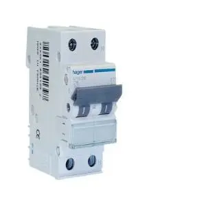 HAGER MYN520 INTERRUT. MAGNETOT. 1P+N 20A 4,5KA CURVA C