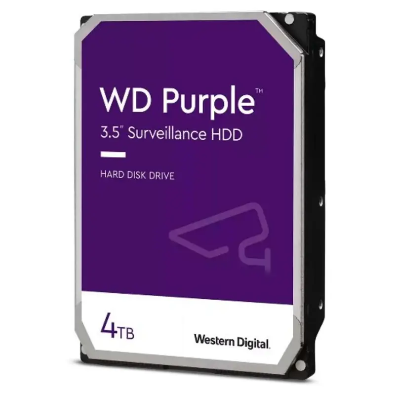 Hard Disk Purple 4 Tb Sata 3 3.5" (Wd43Purz)