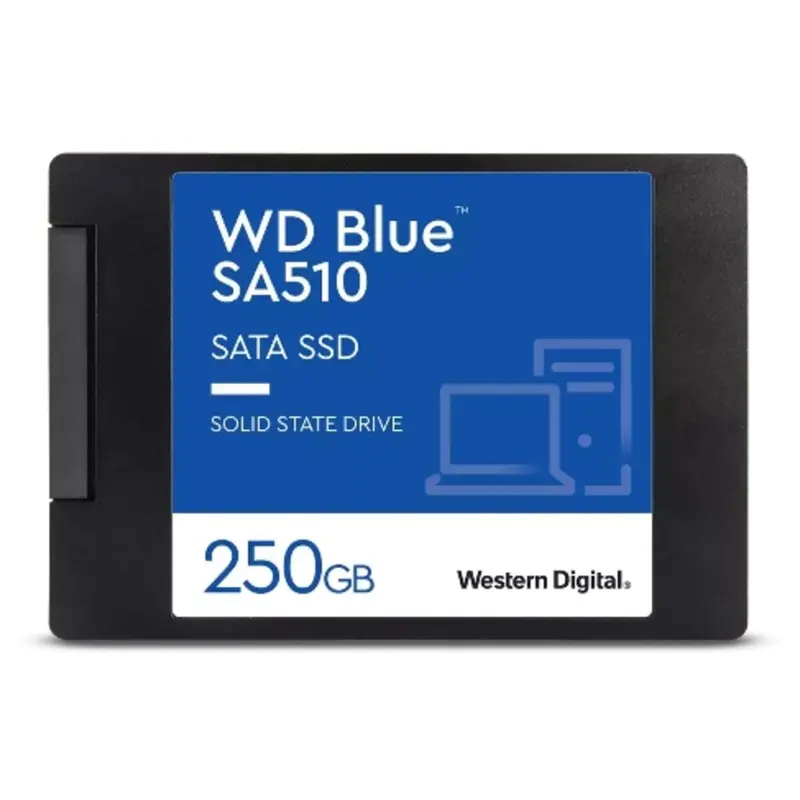 Hard Disk Ssd 250Gb Blue Sa510 3D Sata 3 2.5" (Wds250G3B0A)