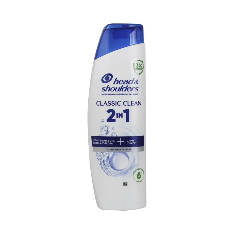 HEAD & SHOULDERS SHAMPOO ANTIFORFORA 2in1 CLASSIC CLEAN 250 ML
