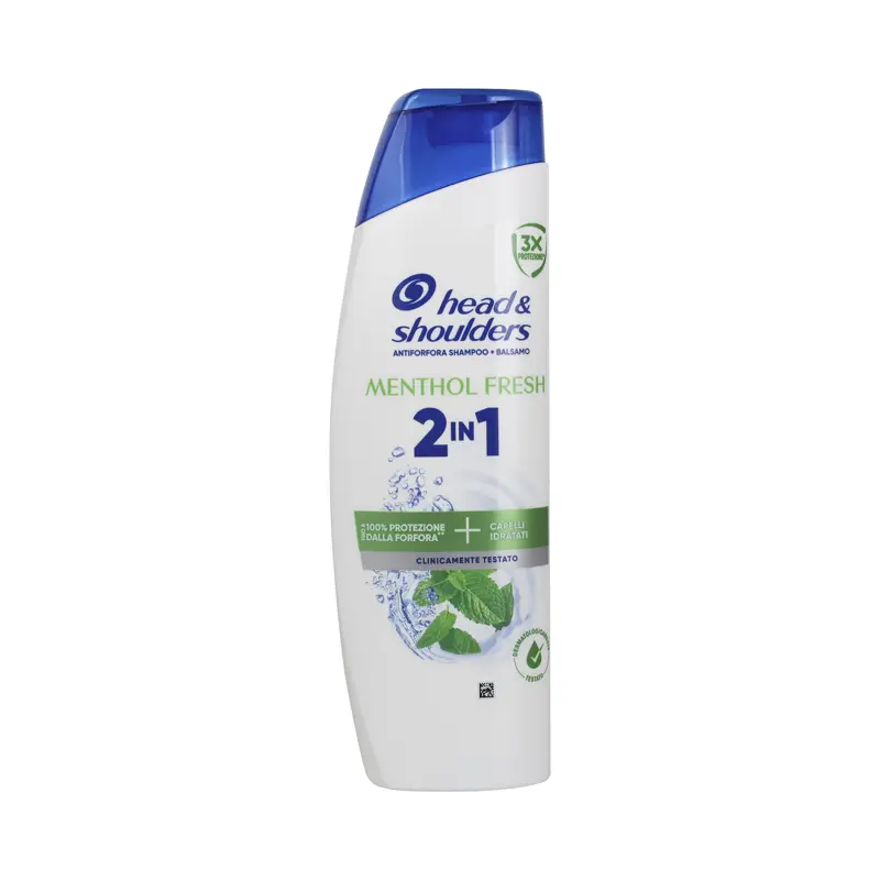 HEAD & SHOULDERS SHAMPOO ANTIFORFORA 2in1 MENTHOL FRESH 250 ML
