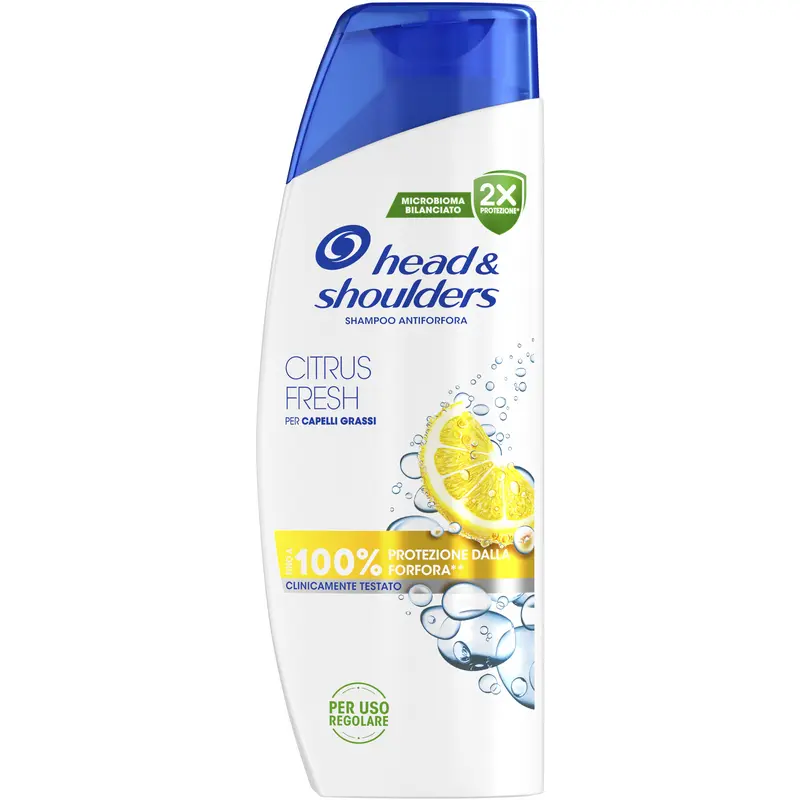 HEAD & SHOULDERS SHAMPOO ANTIFORFORA CITRUS FRESH CAPELLI GRASSI 250 ML