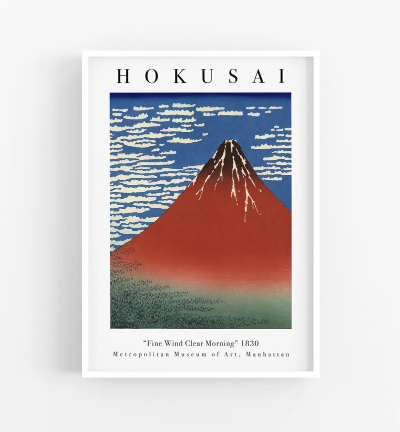 Hokusai Red